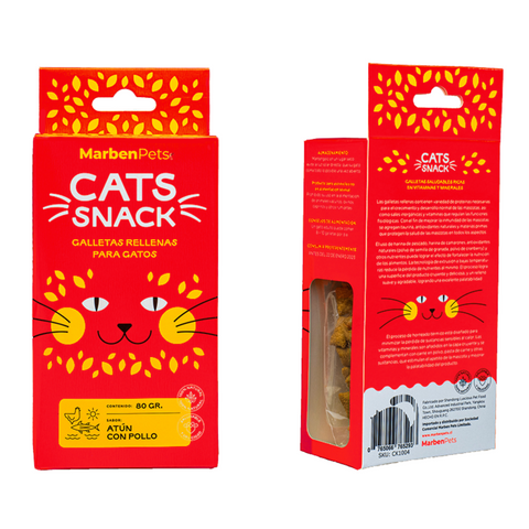 Pack 8 Galletas Catsnack + Catsnack Cremosos