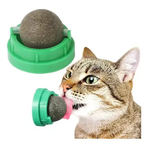Pack 8 Cats Snack Nuevos Sabores + Pelotita Catnip