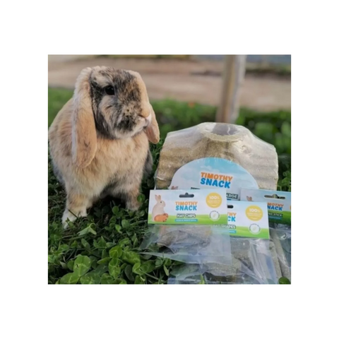 Snack Tronco Timothy Para Conejos Y Roedores 13x8x9