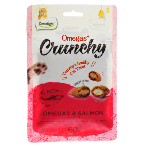 Pack Crunchy Omegas 6 Unidades + Bolita De Catnip