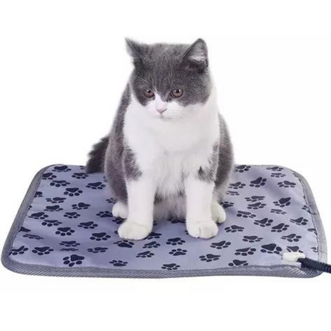 Tapete Para Mascota Perro Gato Calefaccionado Automático 30w 45 x 70 cm