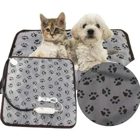 Tapete Para Mascota Perro Gato Calefaccionado Automático 30w 70 x 45 cm