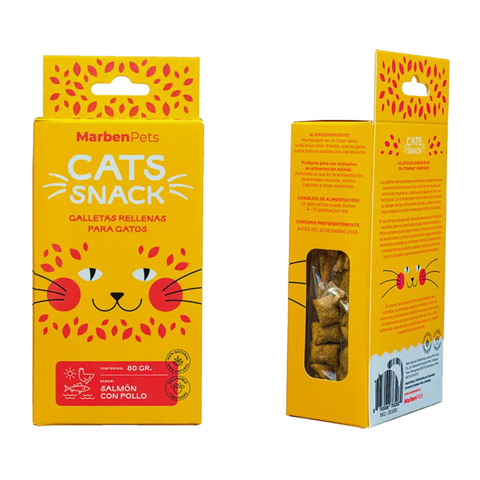 Pack 8 Galletas Catsnack + Catsnack Cremosos