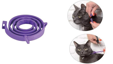 Collar Calmante para Gatos Ajustable Calma Ansiedad Relajante