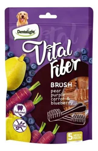 Cepillo Snack Dentalight Vital Fiber Para Perros