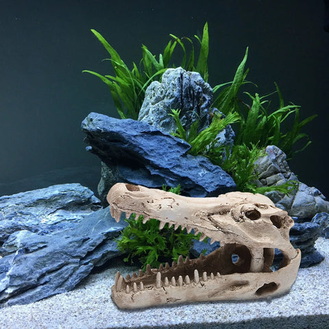 Adorno Para Acuario Diseño De Cráneo Animal