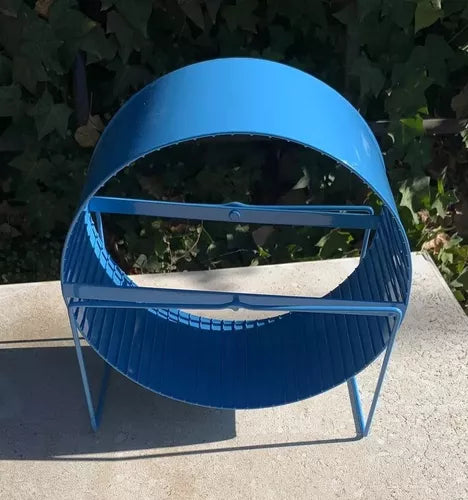 Rueda Metálica Erizo Hámster 30 Cm Cuy, Pequeñas Mascotas