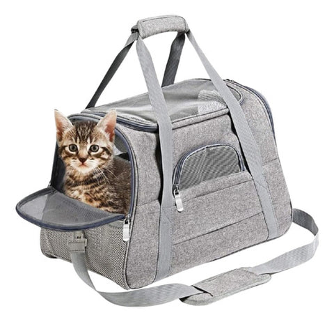 Transportadora De Macotas Para Perros Y Gatos