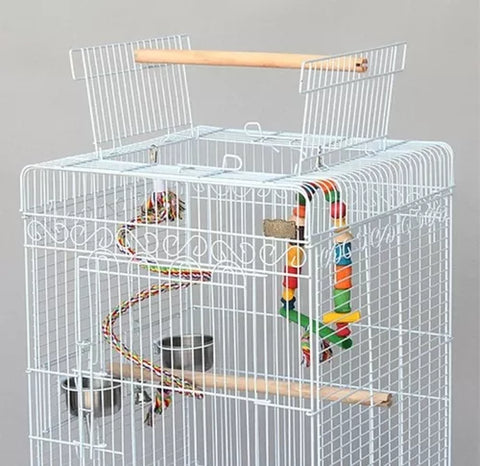 Jaula Para Loros Con Ruedas, Diseño Elegante 1,4 Metros