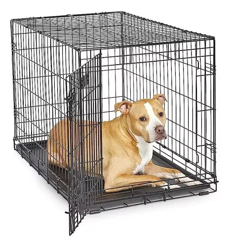Jaula Para Mascotas, Plegable M Perros Gatos Conejos