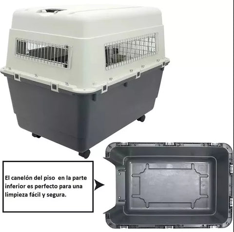 Transportadora Kennel Travel Para Perros Y Gatos M