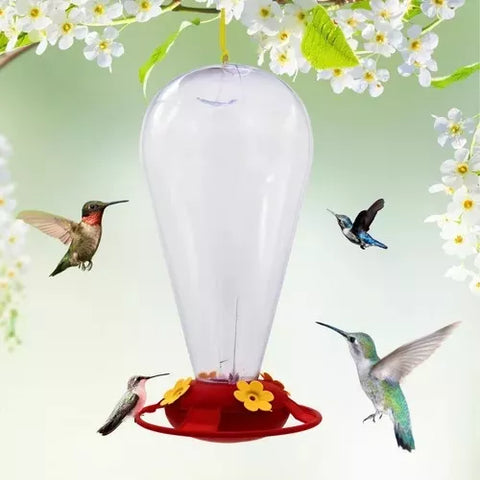 Bebedero Para Colibrí, Picaflor Ave, Pájaritos Jardín Cónico