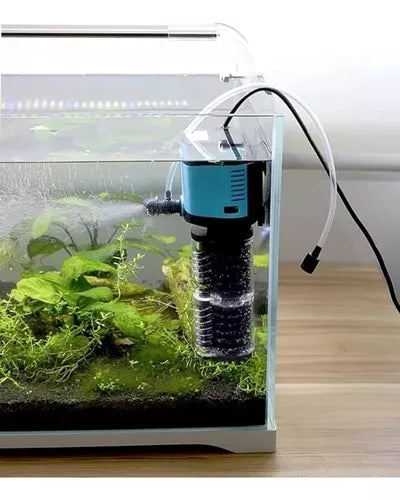 Filtro Para Acuario Interno Incorporado 3 En 1 30w 1700l/h