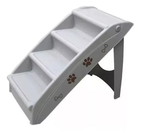 Escalera Plegable 4 Pisos Para Mascotas De Alta Resistencia