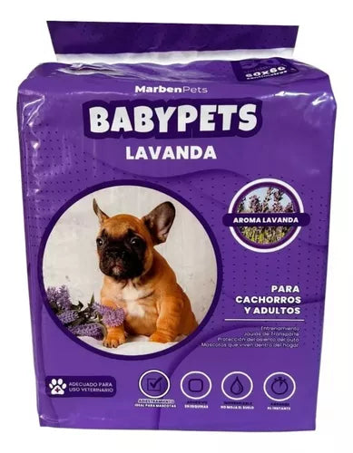 50 Sabanillas De Lavanda Mascotas + Snack Gratis