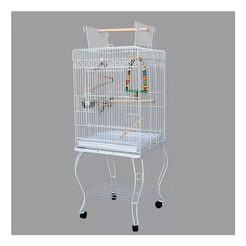 Jaula Para Loros Con Ruedas, Diseño Elegante 1,4 Metros