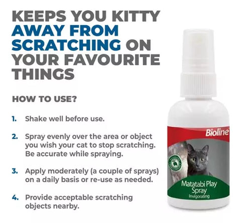 Matatabi Spray 50ml: Cuida La Salud Y Felicidad De Tu Gato