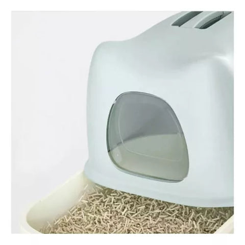 Baño Sanitario De Cúpula Modelo Neko Con Pala Para Gato