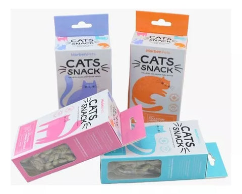Galleta Cats Snack Salmón Y Pollo Con Hierba Gatera 80gr