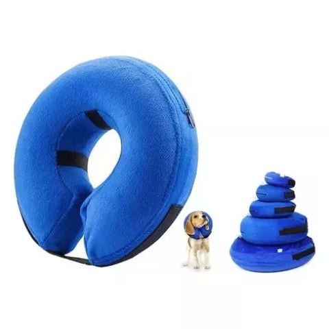 Collar Isabelino Inflable Xl Para Perro, Gato