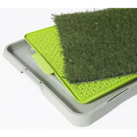 Baño Portátil Cesped Perros Potty 68x44cm Eco Mascota