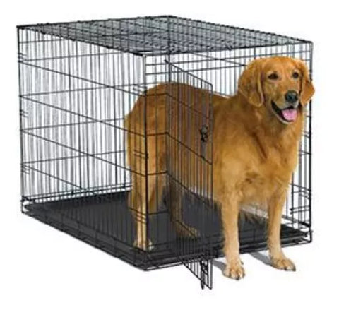 Jaula Para Mascotas, Plegable L Perros Gatos Conejos