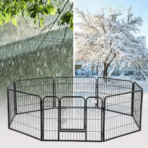 Corral Plegable Para Mascotas Perros