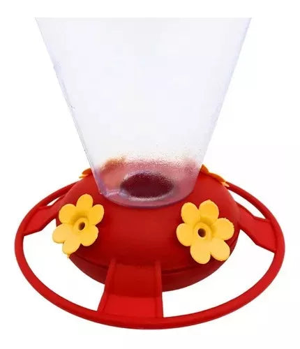 Bebedero Para Colibrí, Picaflor Ave, Pájaritos Jardín Cónico