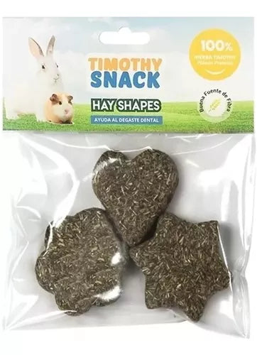 Snack Figuras De Timothy Para Conejos Y Roedores 3 Unidades