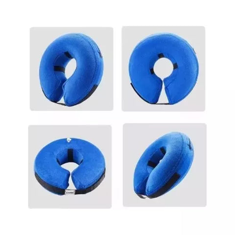 Collar Isabelino Inflable Xl Para Perro, Gato
