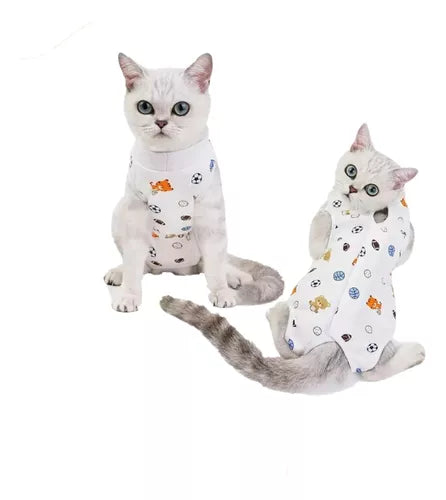 Body Post Operatorio Traje Quirúrgico Para Gatos Talla Xl