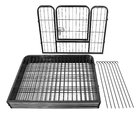Corral Plegable Para Mascotas Perros