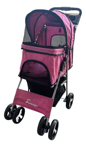 Coche Para Mascota De Cuatro Ruedas