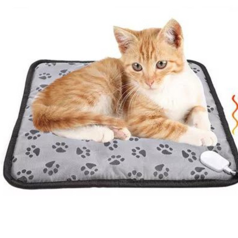 Tapete Para Mascota Perro Gato Calefaccionado Automático 30w 45 x 70 cm