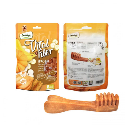Cepillo Snack Dentalight Vital Fiber Para Perros