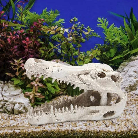 Adorno Para Acuario Diseño De Cráneo Animal
