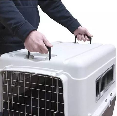 Jaula Transportadora Kennel Travel Para Perros Y Gatos Xl