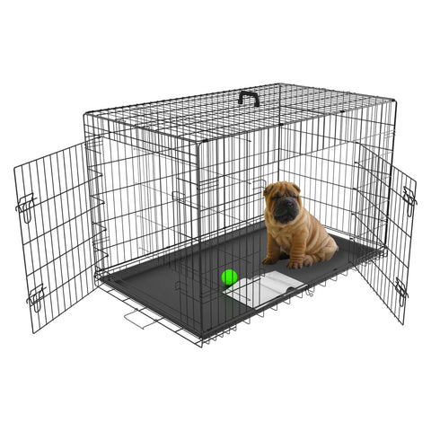 JAULA PARA MASCOTAS PLEGABLE XL