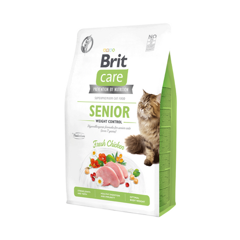 Brit Care Cat Grain-Free Senior Weight Control 2 Kg