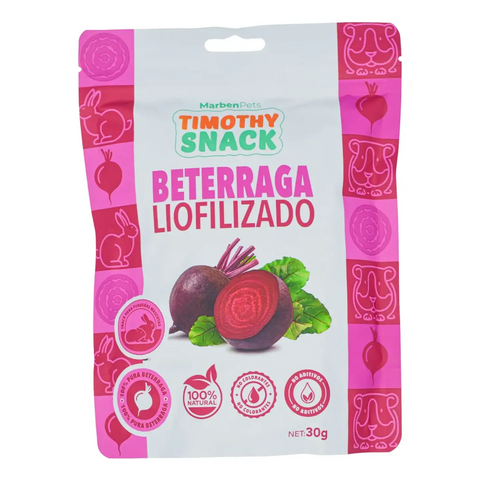 Snacks Liofilizados de Beterraga – 30 g