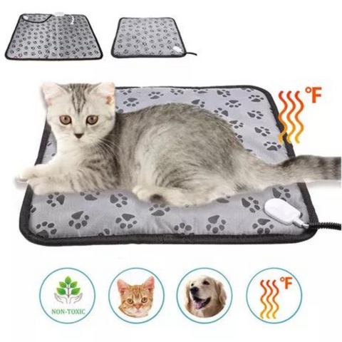 Tapete Para Mascota Perro Gato Calefaccionado Automático 30w  45 x 70 cm