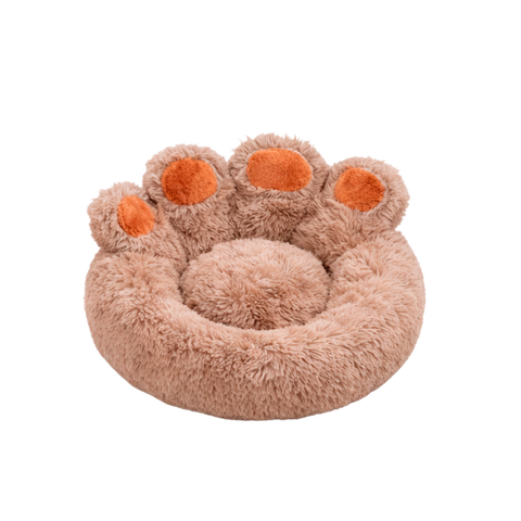 Cama diseño patita para perros y gatos