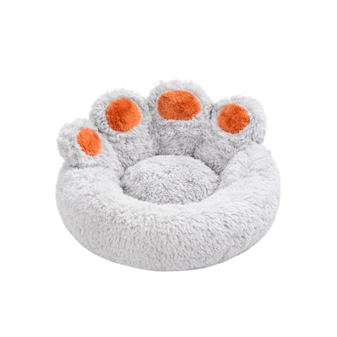 Cama diseño patita para perros y gatos