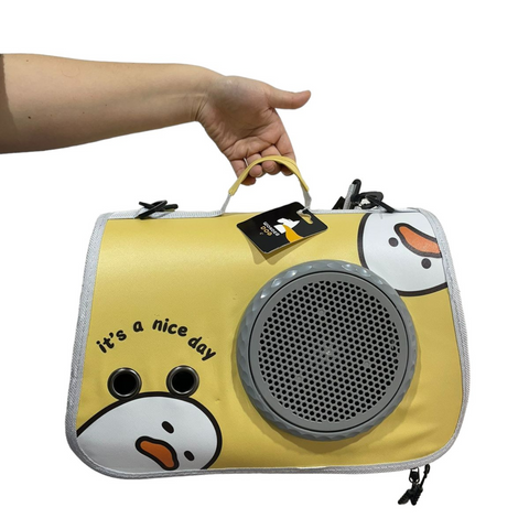 Bolso Para Mascotas Con Cúpula Cuacky Bag