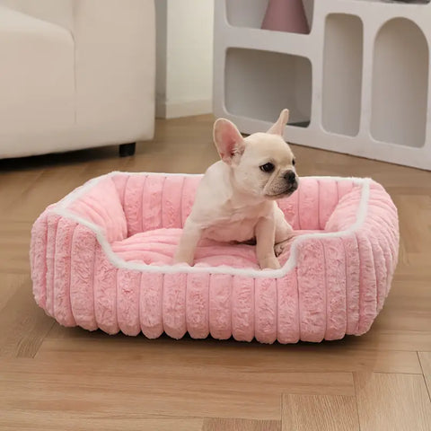 Cama Tipo Sofá Ultra Suave para Perros y Gatos