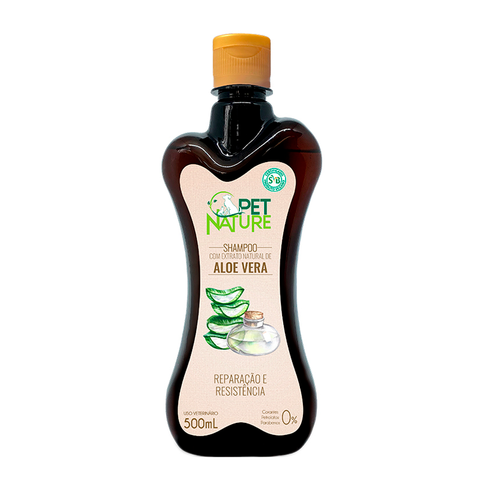 Shampoo De Aloe Vera 500ml Baño Mascota