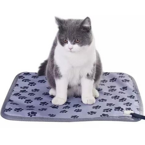 Tapete Para Mascota Perro Gato Calefaccionado Automático 20w 45 x 45 cm