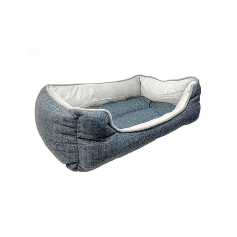 Cama de Tela Lino para Perros y Gatos