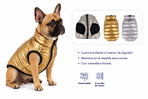Parka Golden Dog para Perros