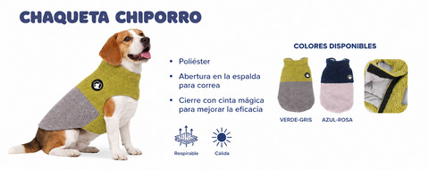 Chaqueta Chiporro para Perros